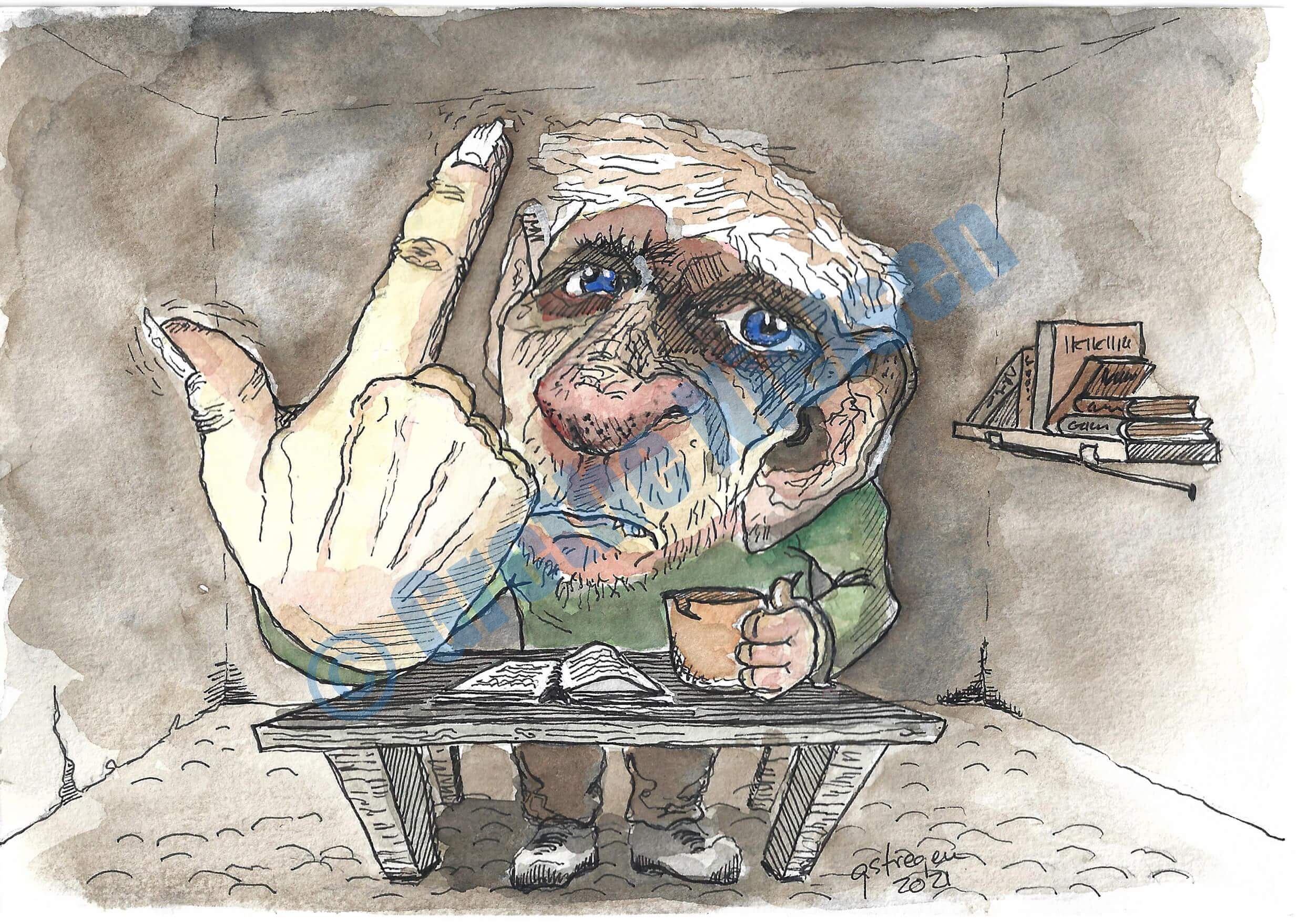 Tegning: Grethe Nielsen