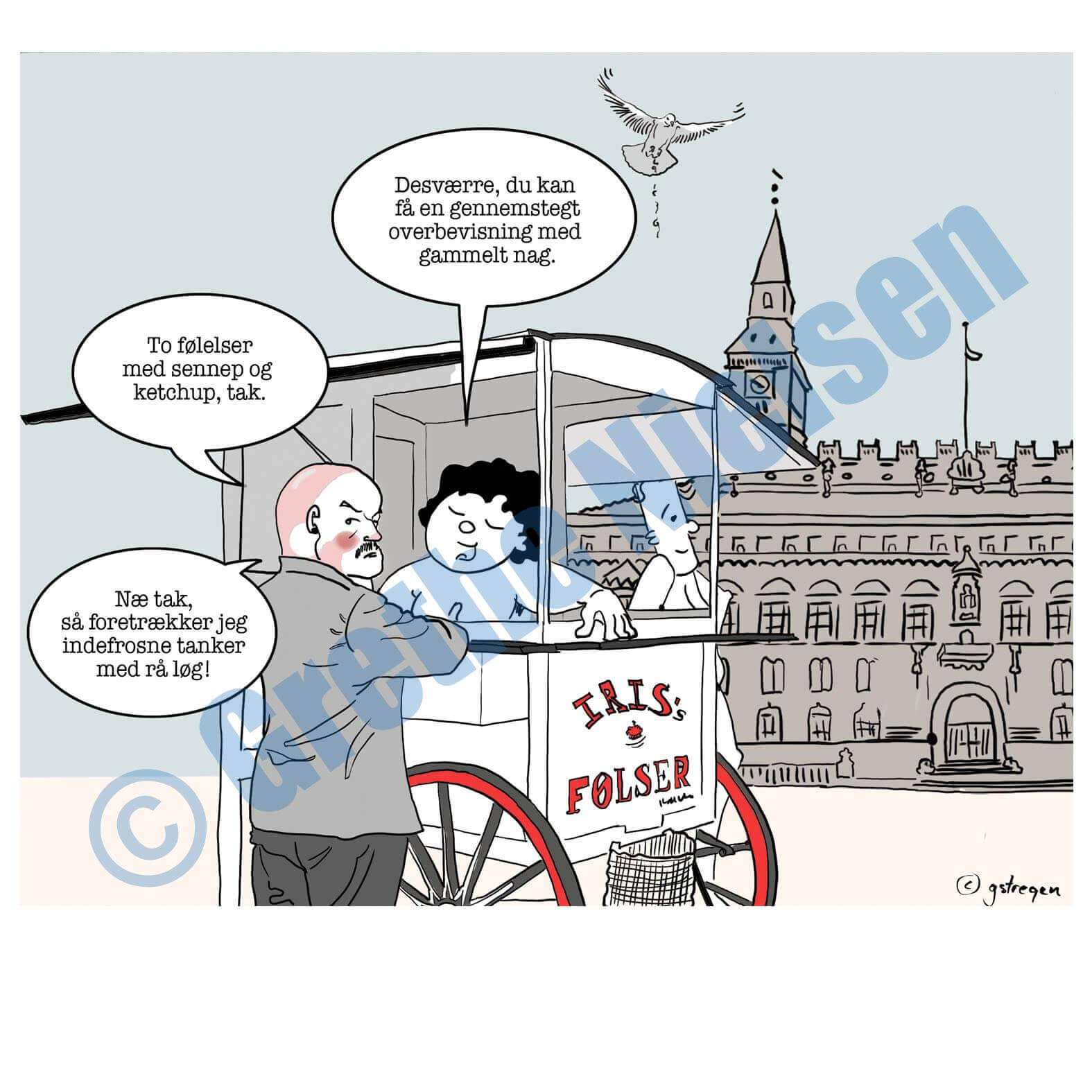 Iris & Angela i filosofisk humør