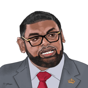 Mohamed Irfaan Ali (born 25 April 1980) is a Guyanese politician serving as the tenth and current president of Guyana since 2020.